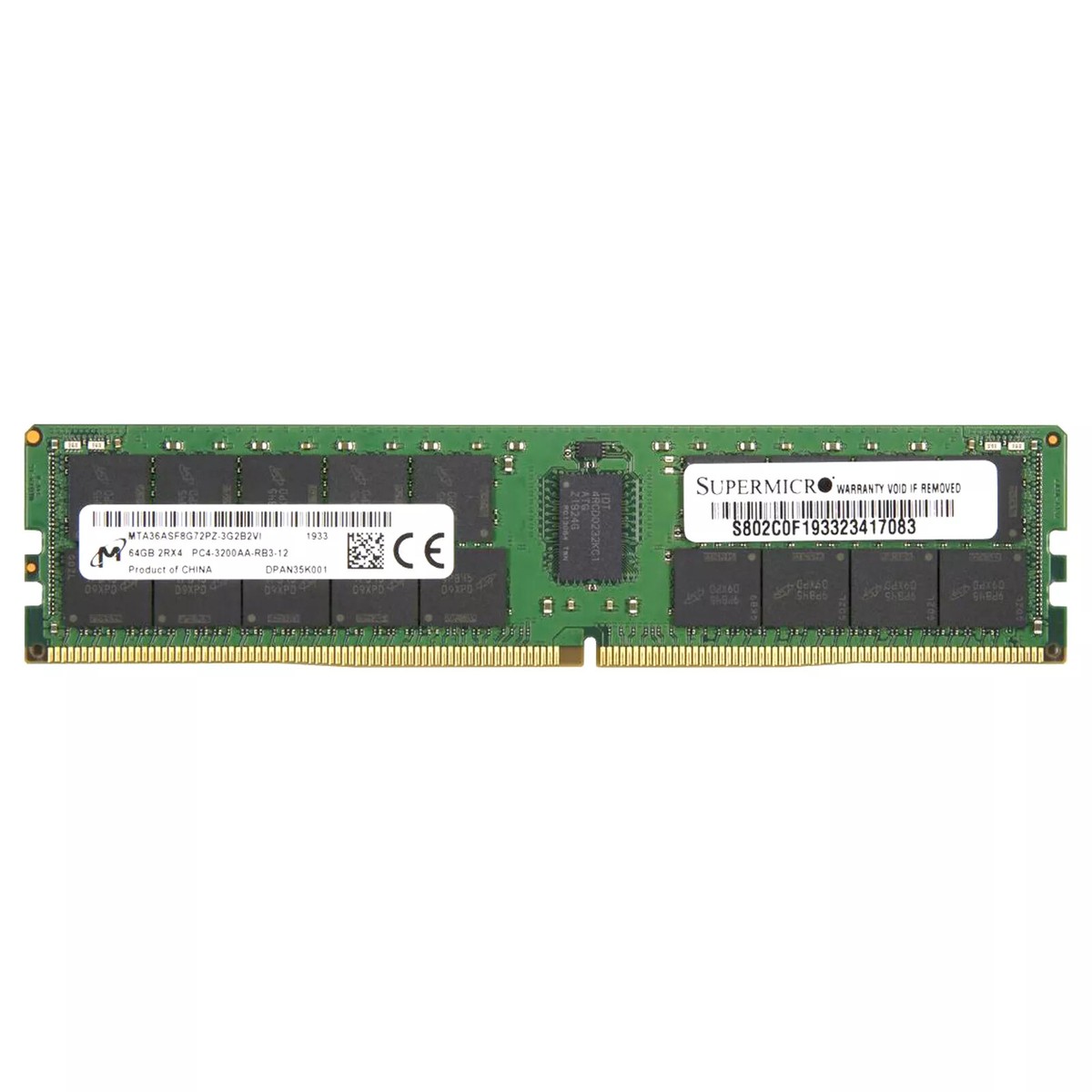 DDR4 64GB ECC REG 2133 Micron