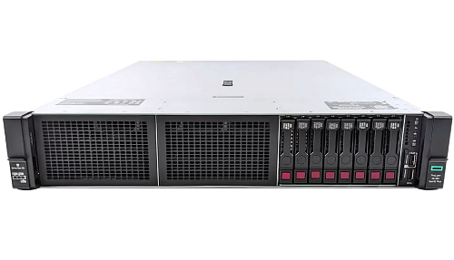 HP DL385 Gen10 Plus 2U / 2×EPYC 7282 / 128GB / 2×4TB SAS / 2×800W / б/у