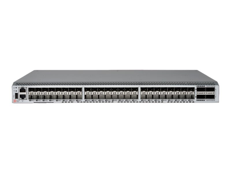 Brocade G620 FC, 64 ports/48 active, 48*32G SWL SFP+ transeivers  /Refurbished
Third-party activation + brand-new market modules + third-party enterprise package /QSFP activation not included