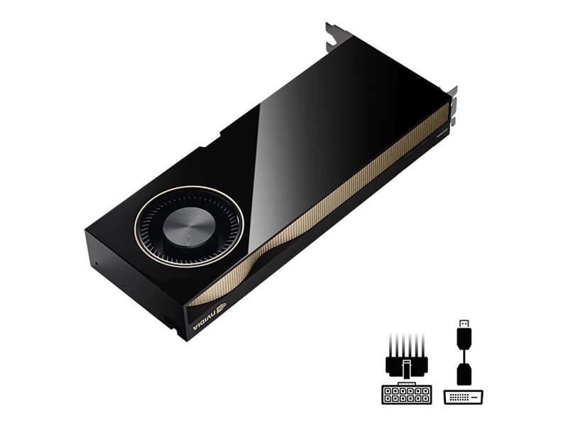 VGA NVIDIA RTX 6000 ADA, 48 GB GDDR6 with ECC, DisplayPort 1.4a, PCIe 4.0 x16 BLK