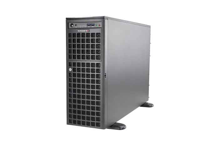 Supermicro SYS-741GE-TNRT Tower Workstation X13DEG-QT Motherboard PCIE5.0 Dual CPU 4677